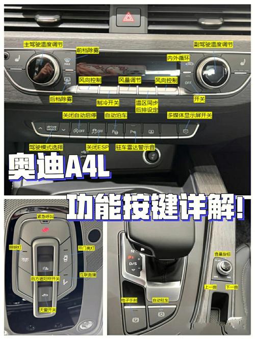 奥迪a4l遥控器功能介绍,奥迪a4l遥控器功能介绍图
