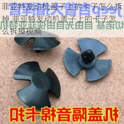 菲亚特发动机盖子上的卡子怎么拆掉,菲亚特发动机盖子上的卡子怎么拆掉视频