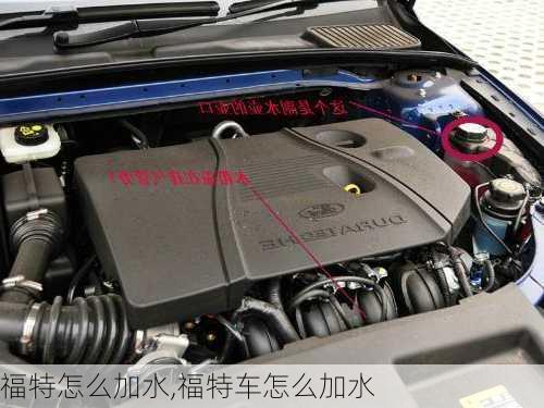 福特怎么加水,福特车怎么加水