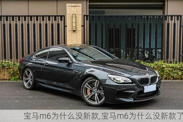 宝马m6为什么没新款,宝马m6为什么没新款了