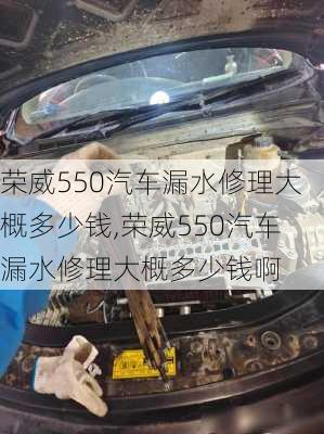 荣威550汽车漏水修理大概多少钱,荣威550汽车漏水修理大概多少钱啊