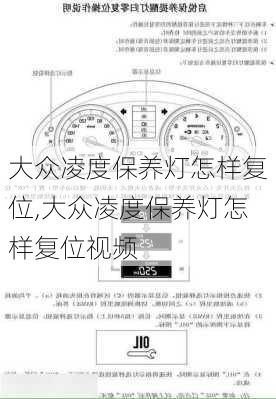 大众凌度保养灯怎样复位,大众凌度保养灯怎样复位视频