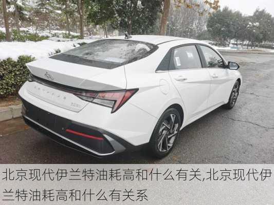 北京现代伊兰特油耗高和什么有关,北京现代伊兰特油耗高和什么有关系