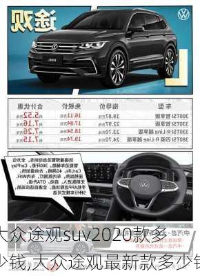 大众途观suv2020款多少钱,大众途观最新款多少钱