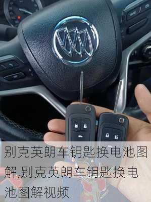 别克英朗车钥匙换电池图解,别克英朗车钥匙换电池图解视频