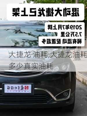 大捷龙 油耗,大捷龙油耗多少真实油耗
