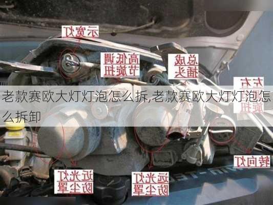 老款赛欧大灯灯泡怎么拆,老款赛欧大灯灯泡怎么拆卸