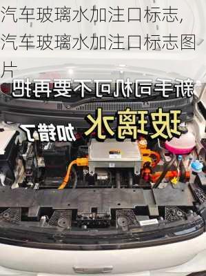 汽车玻璃水加注口标志,汽车玻璃水加注口标志图片