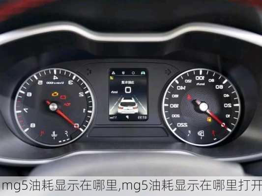 mg5油耗显示在哪里,mg5油耗显示在哪里打开
