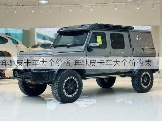 奔驰皮卡车大全价格,奔驰皮卡车大全价格表
