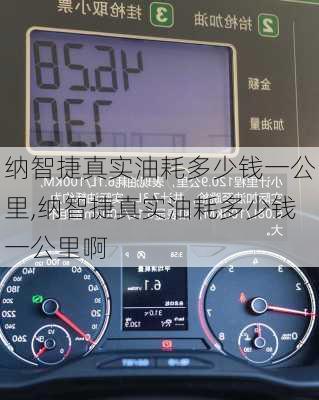 纳智捷真实油耗多少钱一公里,纳智捷真实油耗多少钱一公里啊