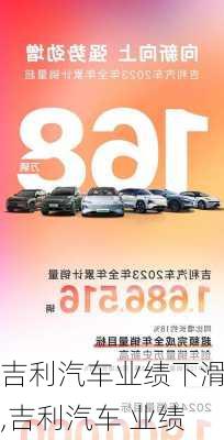 吉利汽车业绩下滑,吉利汽车 业绩