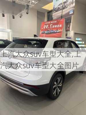 上汽大众suv车型大全,上汽大众suv车型大全图片