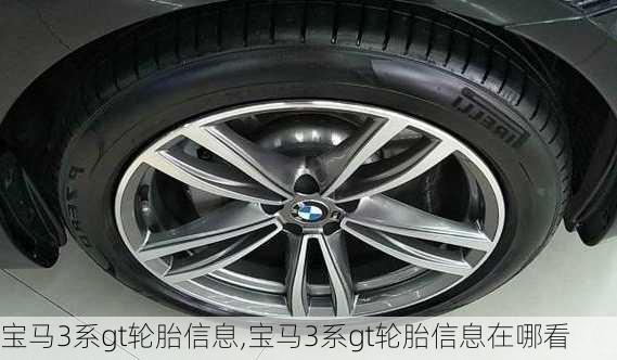 宝马3系gt轮胎信息,宝马3系gt轮胎信息在哪看