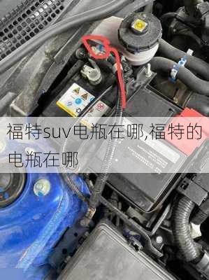 福特suv电瓶在哪,福特的电瓶在哪