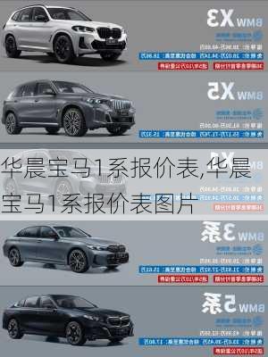 华晨宝马1系报价表,华晨宝马1系报价表图片