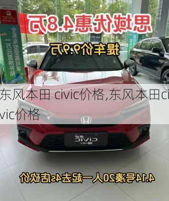 东风本田 civic价格,东风本田civic价格