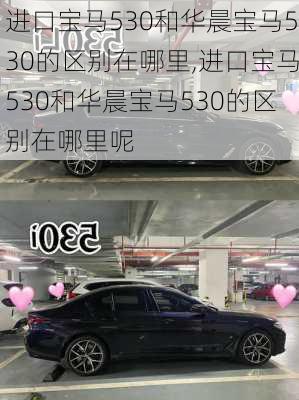 进口宝马530和华晨宝马530的区别在哪里,进口宝马530和华晨宝马530的区别在哪里呢