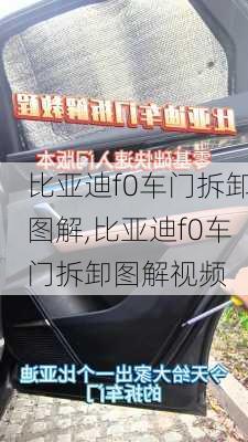 比亚迪f0车门拆卸图解,比亚迪f0车门拆卸图解视频