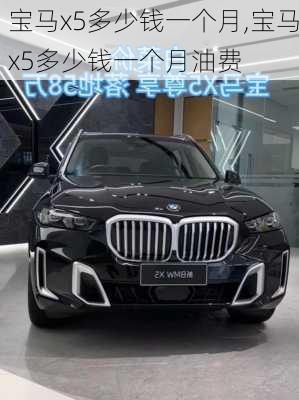 宝马x5多少钱一个月,宝马x5多少钱一个月油费