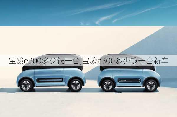 宝骏e300多少钱一台,宝骏e300多少钱一台新车