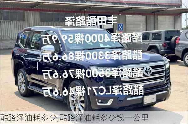酷路泽油耗多少,酷路泽油耗多少钱一公里