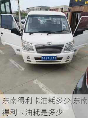 东南得利卡油耗多少,东南得利卡油耗是多少