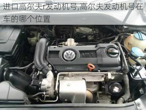 进口高尔夫r发动机号,高尔夫发动机号在车的哪个位置