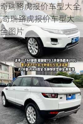 奇瑞路虎报价车型大全,奇瑞路虎报价车型大全图片