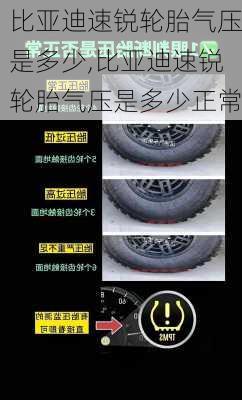 比亚迪速锐轮胎气压是多少,比亚迪速锐轮胎气压是多少正常