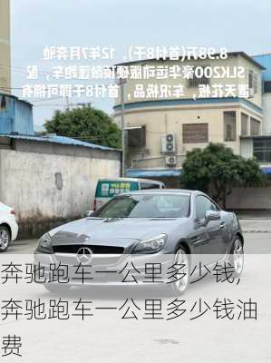 奔驰跑车一公里多少钱,奔驰跑车一公里多少钱油费