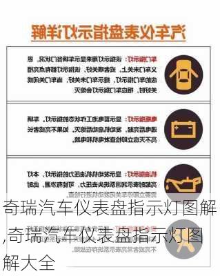 奇瑞汽车仪表盘指示灯图解,奇瑞汽车仪表盘指示灯图解大全