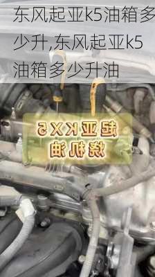 东风起亚k5油箱多少升,东风起亚k5油箱多少升油