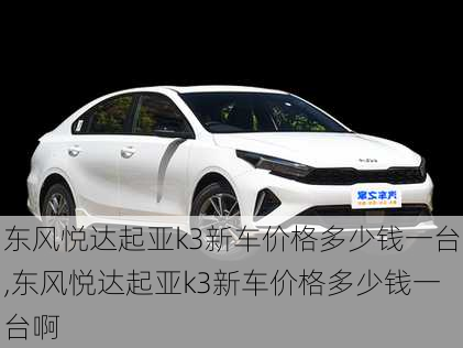东风悦达起亚k3新车价格多少钱一台,东风悦达起亚k3新车价格多少钱一台啊