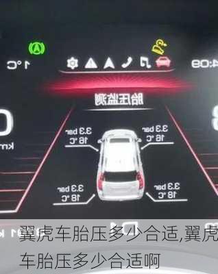 翼虎车胎压多少合适,翼虎车胎压多少合适啊