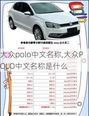 大众polo中文名称,大众POLO中文名称是什么