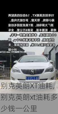 别克英朗XT油耗,别克英朗xt油耗多少钱一公里