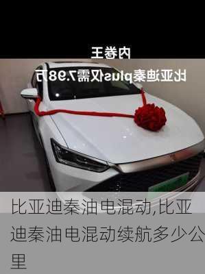 比亚迪秦油电混动,比亚迪秦油电混动续航多少公里