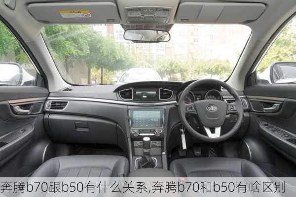 奔腾b70跟b50有什么关系,奔腾b70和b50有啥区别