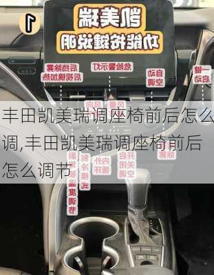 丰田凯美瑞调座椅前后怎么调,丰田凯美瑞调座椅前后怎么调节