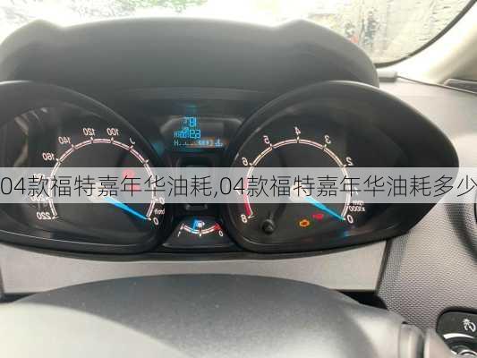 04款福特嘉年华油耗,04款福特嘉年华油耗多少
