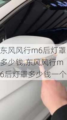 东风风行m6后灯罩多少钱,东风风行m6后灯罩多少钱一个