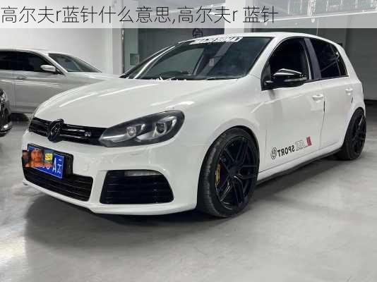 高尔夫r蓝针什么意思,高尔夫r 蓝针