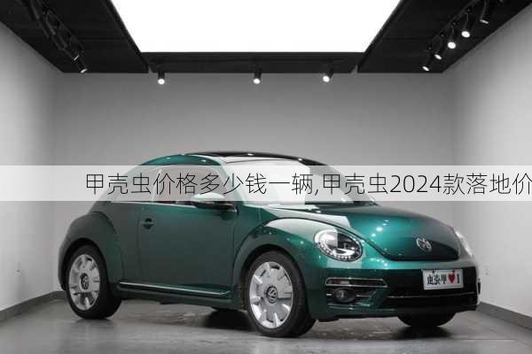 甲壳虫价格多少钱一辆,甲壳虫2024款落地价