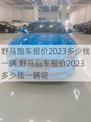 野马跑车报价2023多少钱一辆,野马跑车报价2023多少钱一辆呢