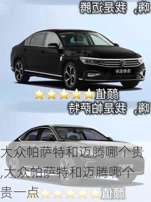 大众帕萨特和迈腾哪个贵,大众帕萨特和迈腾哪个贵一点