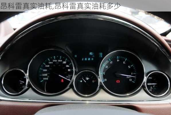 昂科雷真实油耗,昂科雷真实油耗多少