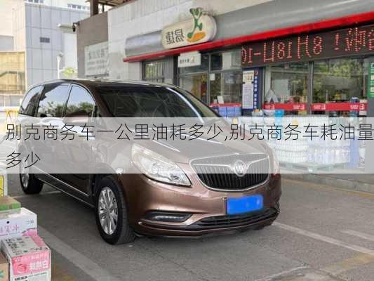 别克商务车一公里油耗多少,别克商务车耗油量多少