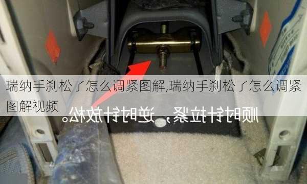 瑞纳手刹松了怎么调紧图解,瑞纳手刹松了怎么调紧图解视频