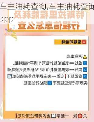车主油耗查询,车主油耗查询app